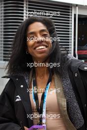 Yamile Aldama (GBR) Triple Jumper. 08.07.2012. Formula 1 World Championship, Rd 9, British Grand Prix, Silverstone, England, Race Day