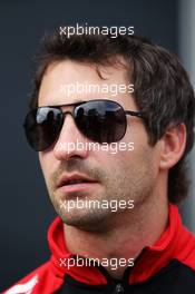Timo Glock (GER) Marussia F1 Team. 05.07.2012. Formula 1 World Championship, Rd 9, British Grand Prix, Silverstone, England, Preparation Day