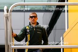 Vitaly Petrov (RUS), Caterham F1 Team  05.07.2012. Formula 1 World Championship, Rd 9, British Grand Prix, Silverstone, England, Preparation Day