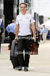 Sam Michael (AUS) McLaren Sporting Director. 05.07.2012. Formula 1 World Championship, Rd 9, British Grand Prix, Silverstone, England, Preparation Day