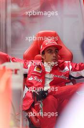 Fernando Alonso (ESP), Scuderia Ferrari 20.07.2012. Formula 1 World Championship, Rd 10, German Grand Prix, Hockenheim, Germany, Practice Day
