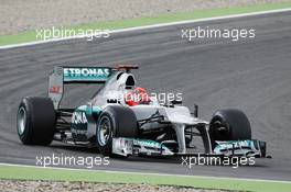 Michael Schumacher (GER) Mercedes AMG F1 W03. 20.07.2012. Formula 1 World Championship, Rd 10, German Grand Prix, Hockenheim, Germany, Practice Day