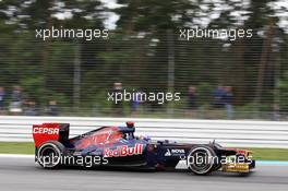 Daniel Ricciardo (AUS) Scuderia Toro Rosso STR7. 20.07.2012. Formula 1 World Championship, Rd 10, German Grand Prix, Hockenheim, Germany, Practice Day