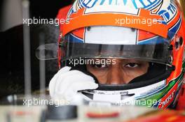 Narain Karthikeyan (IND) HRT Formula One Team HRT F112. 20.07.2012. Formula 1 World Championship, Rd 10, German Grand Prix, Hockenheim, Germany, Practice Day