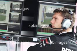 James Vowles (GBR) Mercedes AMG F1 Chief Strategist. 20.07.2012. Formula 1 World Championship, Rd 10, German Grand Prix, Hockenheim, Germany, Practice Day