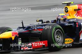Mark Webber (AUS), Red Bull Racing  20.07.2012. Formula 1 World Championship, Rd 10, German Grand Prix, Hockenheim, Germany, Practice Day