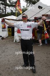 Fans at the Campingsite 20.07.2012. Formula 1 World Championship, Rd 10, German Grand Prix, Hockenheim, Germany, Practice Day