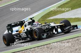 Vitaly Petrov (RUS) Caterham CT01. 20.07.2012. Formula 1 World Championship, Rd 10, German Grand Prix, Hockenheim, Germany, Practice Day