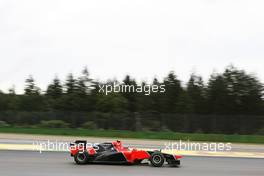 Charles Pic (FRA) Marussia F1 Team MR01. 20.07.2012. Formula 1 World Championship, Rd 10, German Grand Prix, Hockenheim, Germany, Practice Day