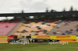 Kimi Raikkonen (FIN) Lotus F1 E20. 20.07.2012. Formula 1 World Championship, Rd 10, German Grand Prix, Hockenheim, Germany, Practice Day