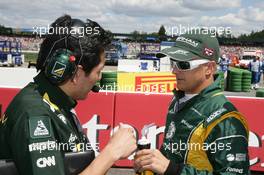 Heikki Kovalainen (FIN), Caterham F1 Team 22.07.2012. Formula 1 World Championship, Rd 10, German Grand Prix, Hockenheim, Germany, Race Day