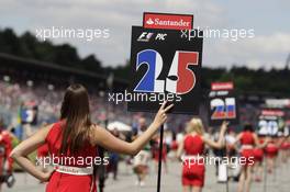 Gridgirls 22.07.2012. Formula 1 World Championship, Rd 10, German Grand Prix, Hockenheim, Germany, Race Day