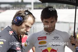 Mark Webber (AUS), Red Bull Racing 22.07.2012. Formula 1 World Championship, Rd 10, German Grand Prix, Hockenheim, Germany, Race Day