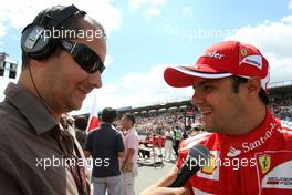 Felipe Massa (BRA), Scuderia Ferrari  22.07.2012. Formula 1 World Championship, Rd 10, German Grand Prix, Hockenheim, Germany, Race Day