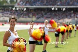 Girls 22.07.2012. Formula 1 World Championship, Rd 10, German Grand Prix, Hockenheim, Germany, Race Day