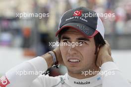 Sergio Perez (MEX), Sauber F1 Team 22.07.2012. Formula 1 World Championship, Rd 10, German Grand Prix, Hockenheim, Germany, Race Day