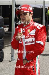 Felipe Massa (BRA) Ferrari. 22.07.2012. Formula 1 World Championship, Rd 10, German Grand Prix, Hockenheim, Germany, Race Day