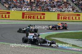Pastor Maldonado (VEN), Williams F1 Team 22.07.2012. Formula 1 World Championship, Rd 10, German Grand Prix, Hockenheim, Germany, Race Day