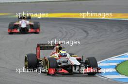 Pedro De La Rosa (ESP) HRT Formula 1 Team F112. 22.07.2012. Formula 1 World Championship, Rd 10, German Grand Prix, Hockenheim, Germany, Race Day