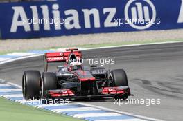 Jenson Button (GBR), McLaren Mercedes 22.07.2012. Formula 1 World Championship, Rd 10, German Grand Prix, Hockenheim, Germany, Race Day