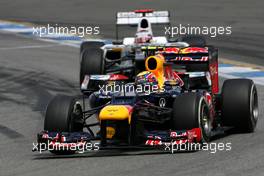 Mark Webber (AUS), Red Bull Racing  22.07.2012. Formula 1 World Championship, Rd 10, German Grand Prix, Hockenheim, Germany, Race Day