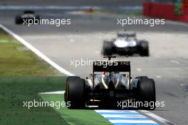 Romain Grosjean (FRA), Lotus F1 Team  22.07.2012. Formula 1 World Championship, Rd 10, German Grand Prix, Hockenheim, Germany, Race Day