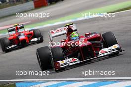 Felipe Massa (BRA) Ferrari F2012. 22.07.2012. Formula 1 World Championship, Rd 10, German Grand Prix, Hockenheim, Germany, Race Day
