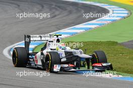 Sergio Perez (MEX) Sauber C31. 22.07.2012. Formula 1 World Championship, Rd 10, German Grand Prix, Hockenheim, Germany, Race Day