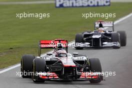 Jenson Button (GBR), McLaren Mercedes 22.07.2012. Formula 1 World Championship, Rd 10, German Grand Prix, Hockenheim, Germany, Race Day
