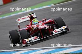 Felipe Massa (BRA) Ferrari F2012. 22.07.2012. Formula 1 World Championship, Rd 10, German Grand Prix, Hockenheim, Germany, Race Day
