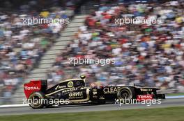 Romain Grosjean (FRA), Lotus F1 Team 22.07.2012. Formula 1 World Championship, Rd 10, German Grand Prix, Hockenheim, Germany, Race Day