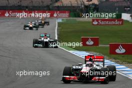 Jenson Button (GBR), McLaren Mercedes  22.07.2012. Formula 1 World Championship, Rd 10, German Grand Prix, Hockenheim, Germany, Race Day