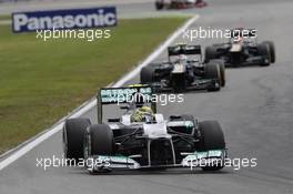 Nico Rosberg (GER), Mercedes GP 22.07.2012. Formula 1 World Championship, Rd 10, German Grand Prix, Hockenheim, Germany, Race Day