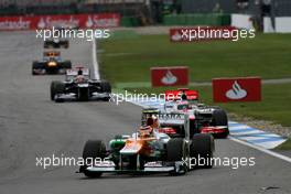 Nico Hulkenberg (GER), Sahara Force India Formula One Team  22.07.2012. Formula 1 World Championship, Rd 10, German Grand Prix, Hockenheim, Germany, Race Day
