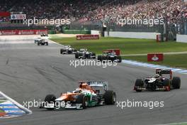 Paul di Resta (GBR), Sahara Force India Formula One Team  22.07.2012. Formula 1 World Championship, Rd 10, German Grand Prix, Hockenheim, Germany, Race Day