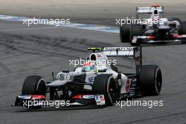 Sergio Perez (MEX), Sauber F1 Team  22.07.2012. Formula 1 World Championship, Rd 10, German Grand Prix, Hockenheim, Germany, Race Day