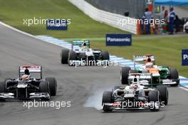 Kamui Kobayashi (JAP), Sauber F1 Team  22.07.2012. Formula 1 World Championship, Rd 10, German Grand Prix, Hockenheim, Germany, Race Day