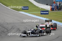 Bruno Senna (BRE), Williams F1 Team  22.07.2012. Formula 1 World Championship, Rd 10, German Grand Prix, Hockenheim, Germany, Race Day