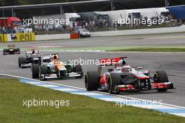 Jenson Button (GBR) McLaren MP4/27. 22.07.2012. Formula 1 World Championship, Rd 10, German Grand Prix, Hockenheim, Germany, Race Day