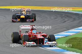 Fernando Alonso (ESP) Ferrari F2012. 22.07.2012. Formula 1 World Championship, Rd 10, German Grand Prix, Hockenheim, Germany, Race Day