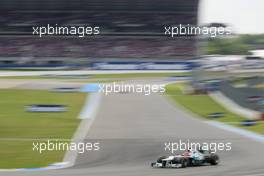 Michael Schumacher (GER), Mercedes GP  22.07.2012. Formula 1 World Championship, Rd 10, German Grand Prix, Hockenheim, Germany, Race Day