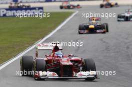 Fernando Alonso (ESP), Scuderia Ferrari, Start 22.07.2012. Formula 1 World Championship, Rd 10, German Grand Prix, Hockenheim, Germany, Race Day