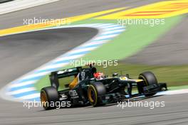 Heikki Kovalainen (FIN), Caterham F1 Team  21.07.2012. Formula 1 World Championship, Rd 10, German Grand Prix, Hockenheim, Germany, Qualifying Day