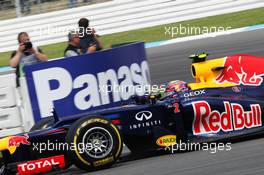 Mark Webber (AUS) Red Bull Racing RB8. 21.07.2012. Formula 1 World Championship, Rd 10, German Grand Prix, Hockenheim, Germany, Qualifying Day