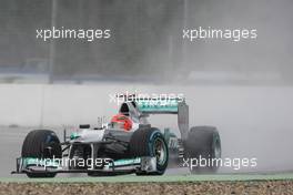 Michael Schumacher (GER), Mercedes GP  21.07.2012. Formula 1 World Championship, Rd 10, German Grand Prix, Hockenheim, Germany, Qualifying Day