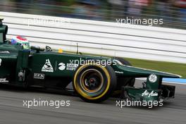 Vitaly Petrov (RUS), Caterham F1 Team  21.07.2012. Formula 1 World Championship, Rd 10, German Grand Prix, Hockenheim, Germany, Qualifying Day