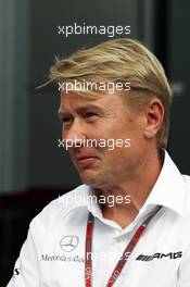 Mika Hakkinen (FIN). 21.07.2012. Formula 1 World Championship, Rd 10, German Grand Prix, Hockenheim, Germany, Qualifying Day