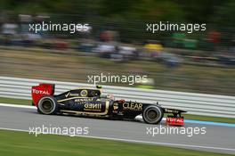 Romain Grosjean (FRA) Lotus F1 E20. 21.07.2012. Formula 1 World Championship, Rd 10, German Grand Prix, Hockenheim, Germany, Qualifying Day