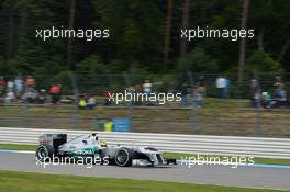 Nico Rosberg (GER) Mercedes AMG F1 W03. 21.07.2012. Formula 1 World Championship, Rd 10, German Grand Prix, Hockenheim, Germany, Qualifying Day