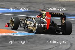 Kimi Raikkonen (FIN) Lotus F1 E20. 21.07.2012. Formula 1 World Championship, Rd 10, German Grand Prix, Hockenheim, Germany, Qualifying Day